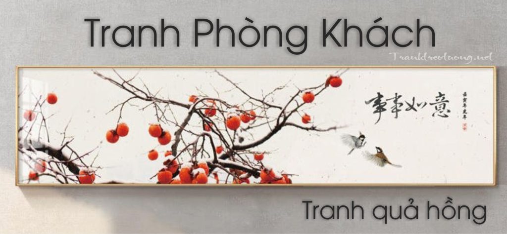 Tranh trang trí phòng Khách